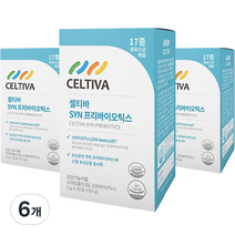 셀티바 유산균 SYN 프리바이오틱스, 30포, 150g, 6개