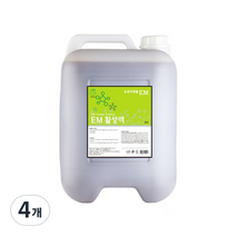 에버미라클 EM활성액, 20L, 4개
