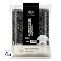 더담은 미국산 블랙렌틸콩 검정렌틸콩, 4개, 1kg
