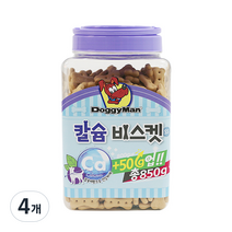 도기맨 반려견 비스켓SS 850g, 칼슘, 4개
