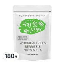 우리가스토리 쑥차 삼각티백, 1g, 180개, 3개, 60개입
