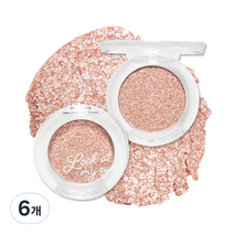 에뛰드 룩앳 마이 아이즈 벨벳 아이섀도, PK001 찡긋 윙크, 6개