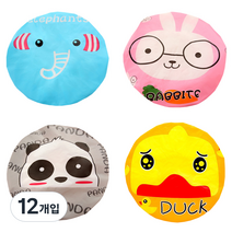 SJ리빙 캐릭터 방수헤어캡, 랜덤발송, 12개입