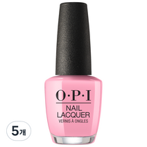 오피아이 네일락커 매니큐어, L18, 5개, 15ml