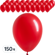 셈퍼텍스 스탠다드 풍선 30cm, 레드, 150개