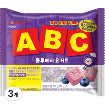 ABC 블루베리 요거트, 172g, 3개