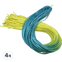 알로데 스트레이트 드레드 부분가발 75cm, TYPE 15, 4개