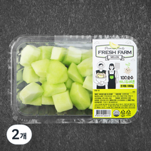 프레쉬팜 달콤 허니듀메론, 850g, 2개
