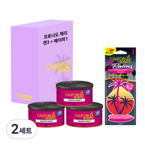 캘리포니아센트 방향제 캔형 3p + 종이걸이형 세트, 2세트, 코로나도 체리향