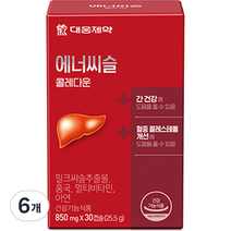 대웅제약 에너씨슬 콜레다운, 30개입, 6개
