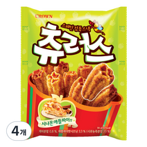 츄러스 시나몬 애플파이맛, 84g, 4개