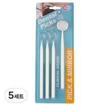 메디메이트 덴탈픽스 4종 수동식 의료용 치석제거기, 5세트