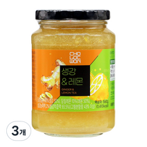 초록원 생강 레몬차, 560g, 3개, 3개
