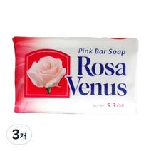 로사비너스 핑크 목욕비누, 150g, 3개