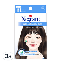3M 넥스케어 블레미쉬 클리어 커버 릴리프, 111개입, 3개