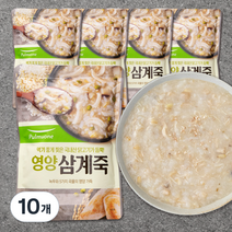 풀무원 영양삼계죽, 450g, 10개