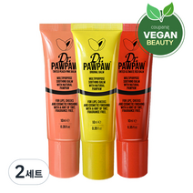 닥터포포 멀티밤 10ml x 3종 세트, 오리지널, 피치 핑크, 얼티메이트 레드, 2세트