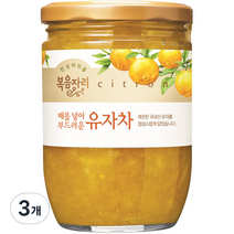 복음자리 배를 넣어 부드러운 유자차, 620g, 1개입, 3개