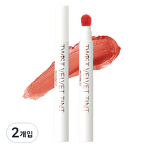 패션캣 트위스트 벨벳틴트 3.5g, 10호 피치블로썸, 2개입