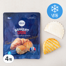 데르뜨 방께도르 애플턴오버 애플파이 3개입 (냉동), 300g, 4개
