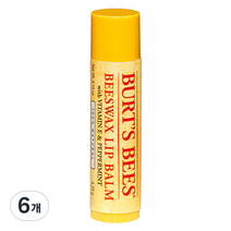 버츠비 비즈왁스 립밤 위드 비타민 E 4.25g, 6개
