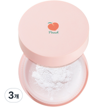 스킨푸드 피치뽀송 멀티 피니시 파우더 15g, 3개
