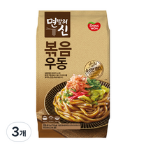 동원 면발의신 볶음우동 2인분, 401.6g, 3개