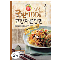진미 국산 고향 자른 당면, 300g, 3개