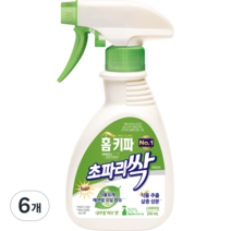 홈키파 초파리싹 내츄럴 알파 살충제, 6개, 290ml