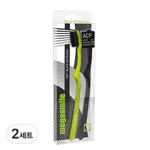 메가스마일 블랙칫솔 소프트 블랙 + 랜덤 발송, 2개입, 2세트