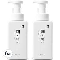 살림백서 핸드워시 레몬향, 500ml, 6개
