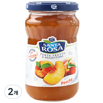 산타로사 복숭아잼, 350g, 2개