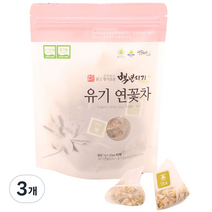 백년지기 유기 연꽃차 티백, 20g, 3개, 3개