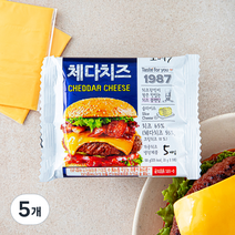 동원 소와나무 체다치즈 5매입, 100g, 5개