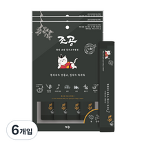 조공 고양이 파우치 간식 오리 4p, 한방보양참치오리탕전, 6개입