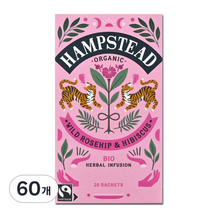 햄스테드 로즈힙 앤 히비스커스, 1.5g, 20개입, 3개