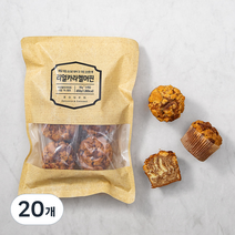 후앙 리얼카라멜머핀, 90g, 20개