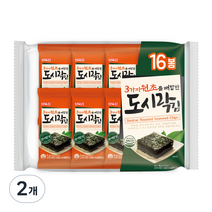 삼육김 도시락김 16p, 64g(1개), 2개