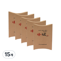 아름다운참숯 탈취제 본품, 80g, 15개