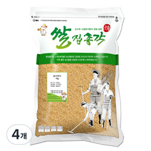 쌀집총각 발아 현미, 1kg, 4개