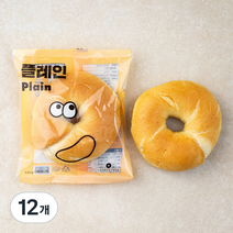 온베이글 플레인 베이글, 120g, 12개