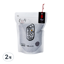 하양가바쌀 유기농 가바 흑미, 800g, 2개