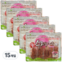수제치킨 강아지 건조간식 150g, 숯불트위스트 치킨, 15개입