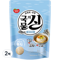 동원 국물의 신 멸치한알, 100g, 2팩