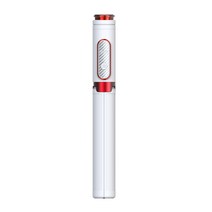 셀루미 빌드업 무선 블루투스 셀카봉 삼각대, SEL-LT950e(화이트 + 레드)