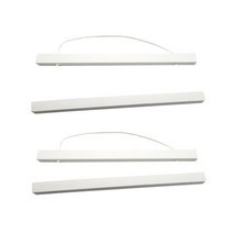 한수오 북유럽 인테리어 우드족자 2p, 화이트