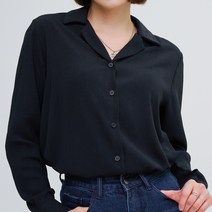 아루아 링클프리 루즈핏 블라우스