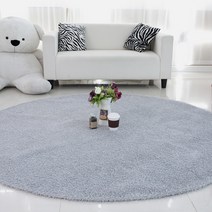 데코인 클래식 샤기 원형 카페트