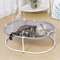 세이펫 고양이 매쉬 해먹 침대, 그레이