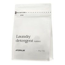 아토팜 유아용 세탁 세제 타블렛 70p, 1개